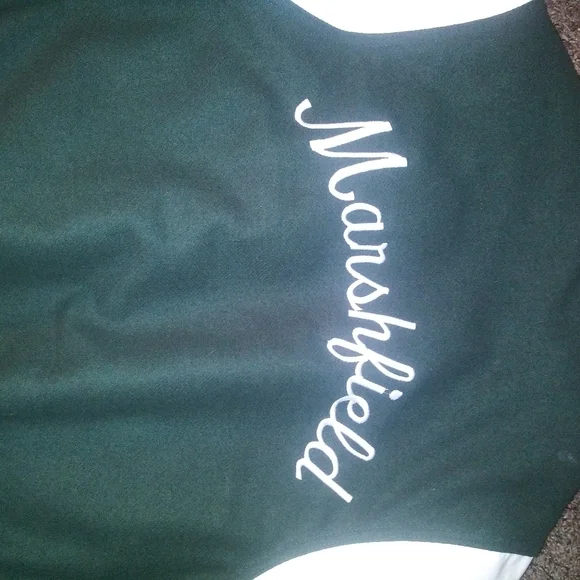 Marshfield Varsity jacket- Mens size L - Picture 3 of 4